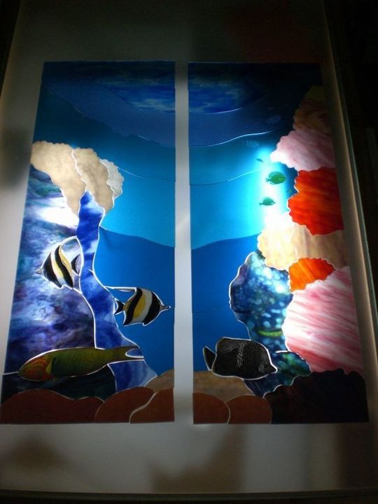 小笠原 K様邸 - ステンドグラス虹工房