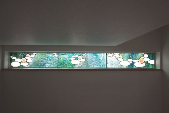 睡蓮 S様邸 - ステンドグラス虹工房
